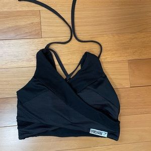 Gymshark padded bra black size small